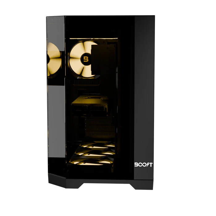 Boost Casing Enclosure Elite Series X100 with 7 ARGB Fans Boost Casing Enclosure Elite Series X100 with 7 ARGB Fans